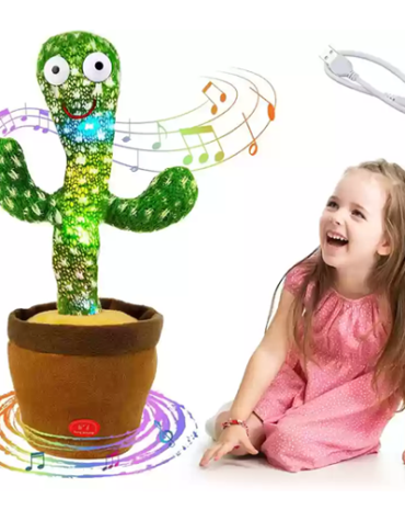 Dancing Cactus Talking Tree Toy (Rechargeable Battery)